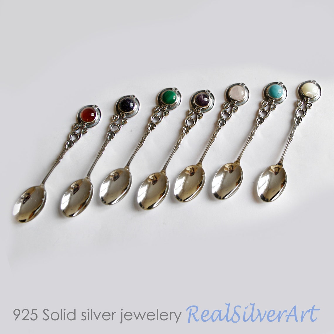 Sterling Silver Spoon/ Silver Spoon Baby/ Baby Feeding Spoon/ Etsy