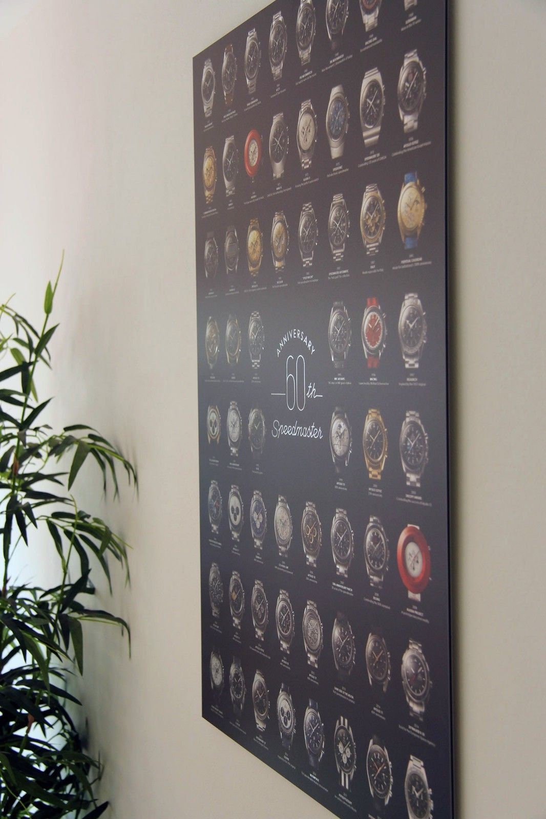 Omega speedmaster poster 60th sale