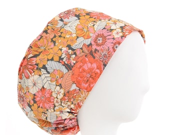 Sunny Lane Surgical Scrub Cap, Euro Style Adjustable Surgical Scrub Hat