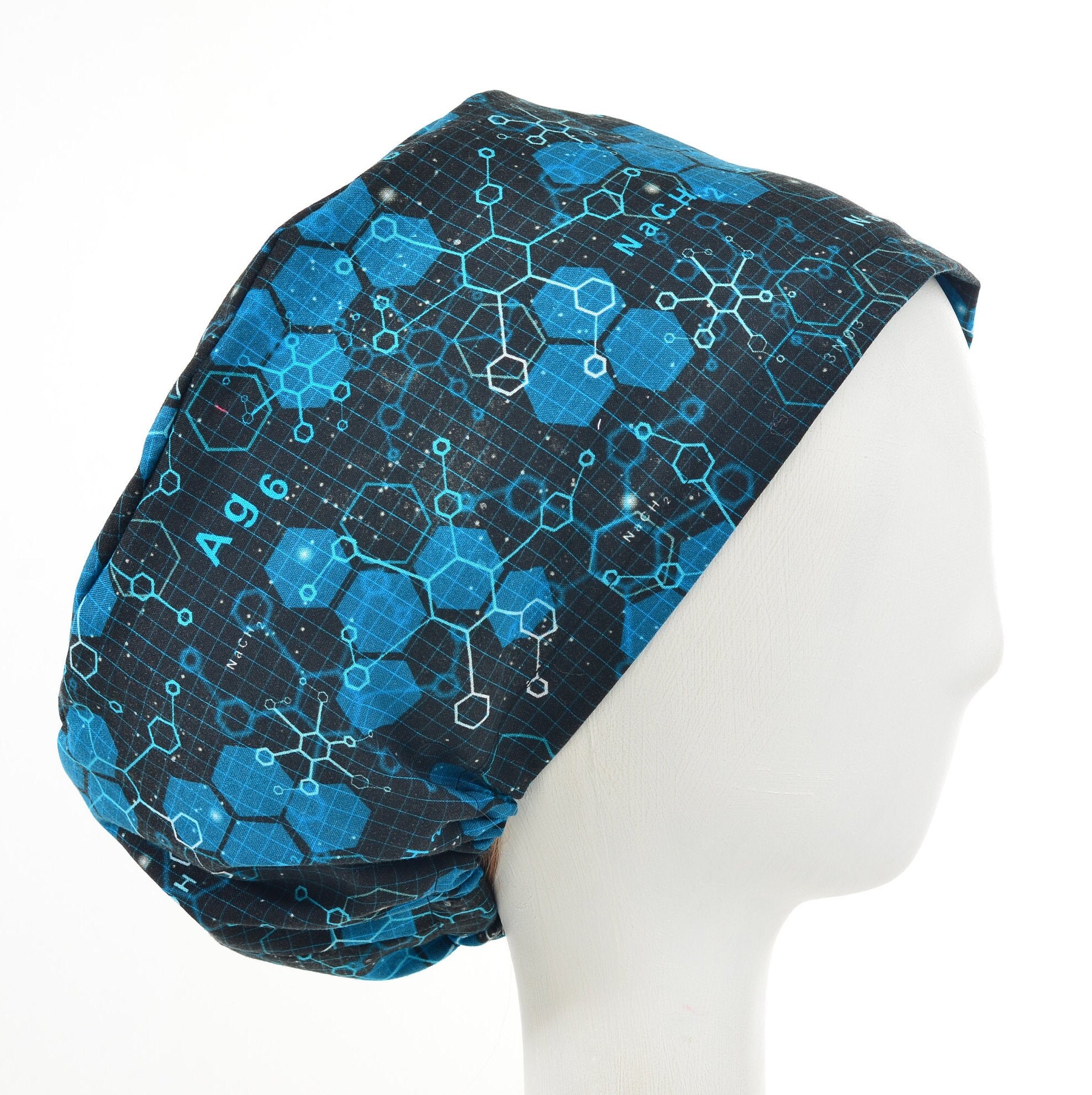 Better Living Through Chemistry, Satin Lined Option Scrub Cap, Euro