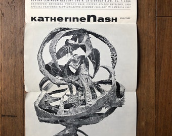 Katherine Nash, Sculpture, Bertha Lewinson Gallery, 1960