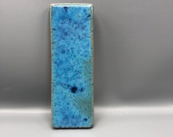Doyle Lane cloudy blue glaze studio ceramic tile