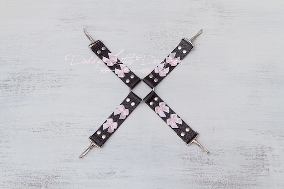 Cute Black & Pink BDSM Harness - Bondage Hogtie Hog Tie Restraints for Hand  Wrist Cuffs - Kinky Sex Toys, Fetish Gear - Kawaii - Mature - Etsy