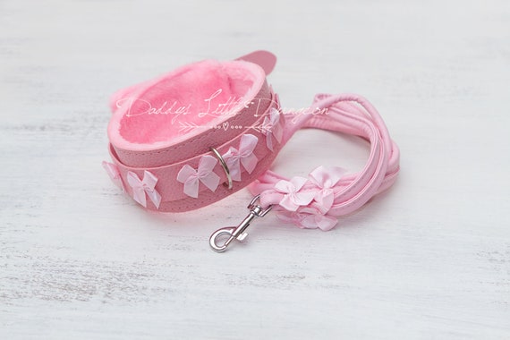 Pink BDSM Collar, Leash, Fluffy Handcuffs, Ankle Cuffs - Cute DDLG Bondage  Set - Soft Fuzzy Restraints - Kinky Sex Toys Fetish Gear - Mature - Etsy