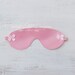 DDLG Pretty Pink BDSM Bondage Blindfold Eye Mask Bows Submissive Girly Sub Daddys Little Girl Kawaii ABDL Sissy Master Kinky Fetish mature 
