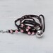 DDLG Pet Play Set Kitty Puppy Furry Black BDSM Bondage Collar Leash Set Flowers Roses Sub Master Sissy Daddys Little Girl Kawaii mature ABDL 