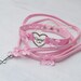 DDLG Pretty Pink BDSM Bondage Collar & Leash Set Bows Submissive Master Girly Sub Sissy Daddys Little Girl Kawaii ABDL mature Baby mommy 