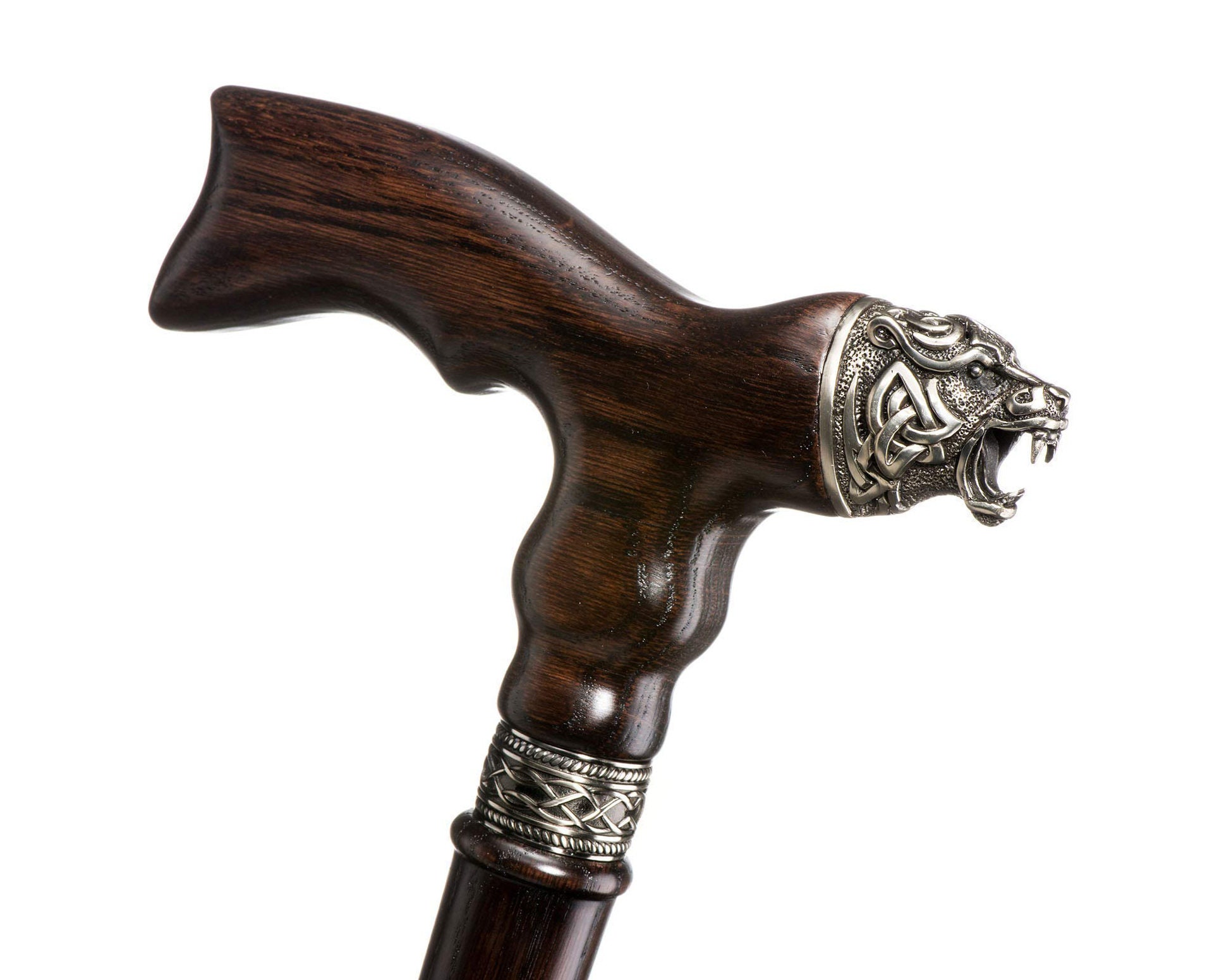 Custom Walking Cane for Men Celtic Bear Fancy Walking Etsy