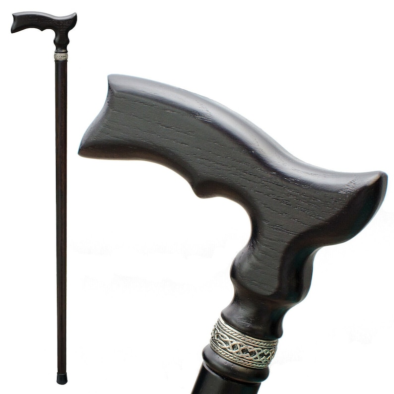 Classic Walking Cane for Men Stylish Wooden Canes and Etsy