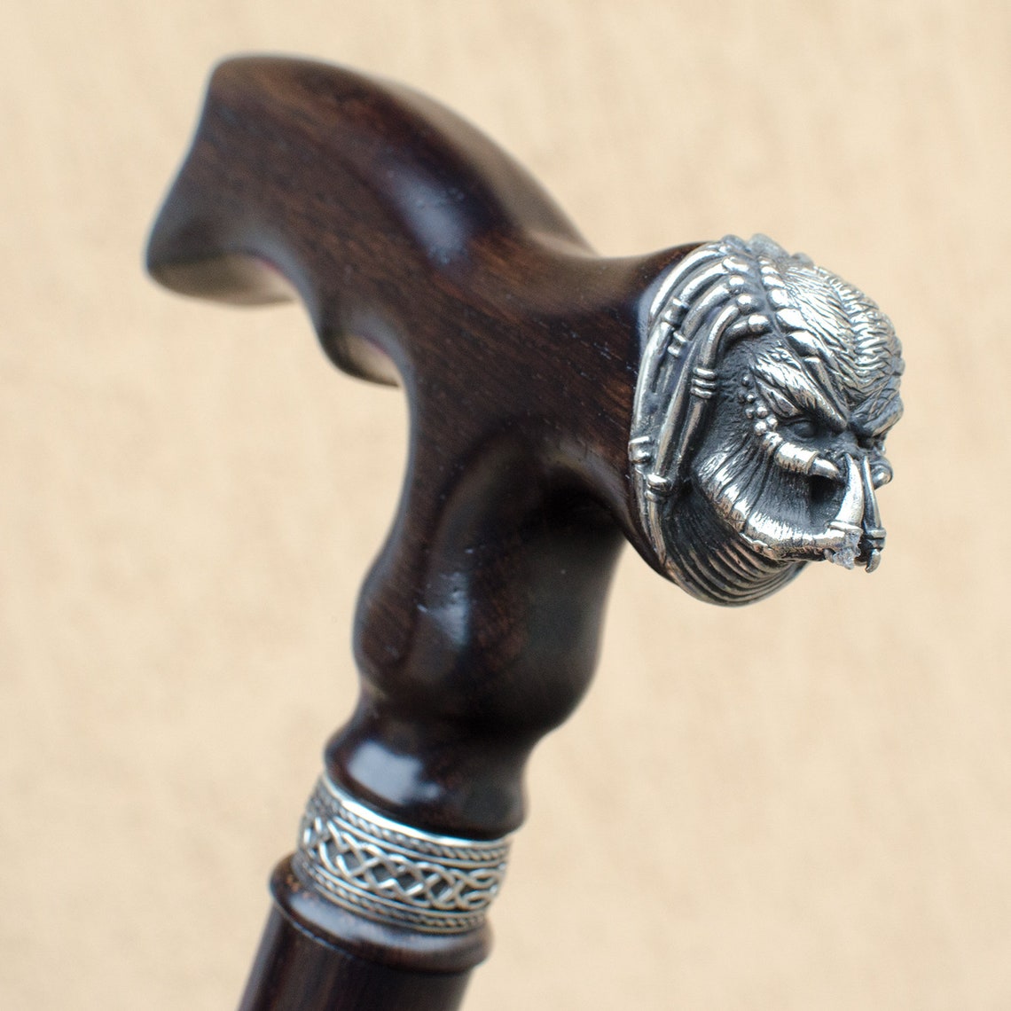 Unique Wooden Walking Cane for Men Custom Designer Walking Etsy