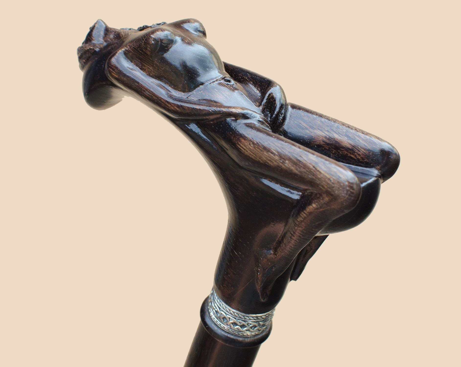 Custom Walking Cane NYMPH Fashionable Walking Stick Hand Etsy