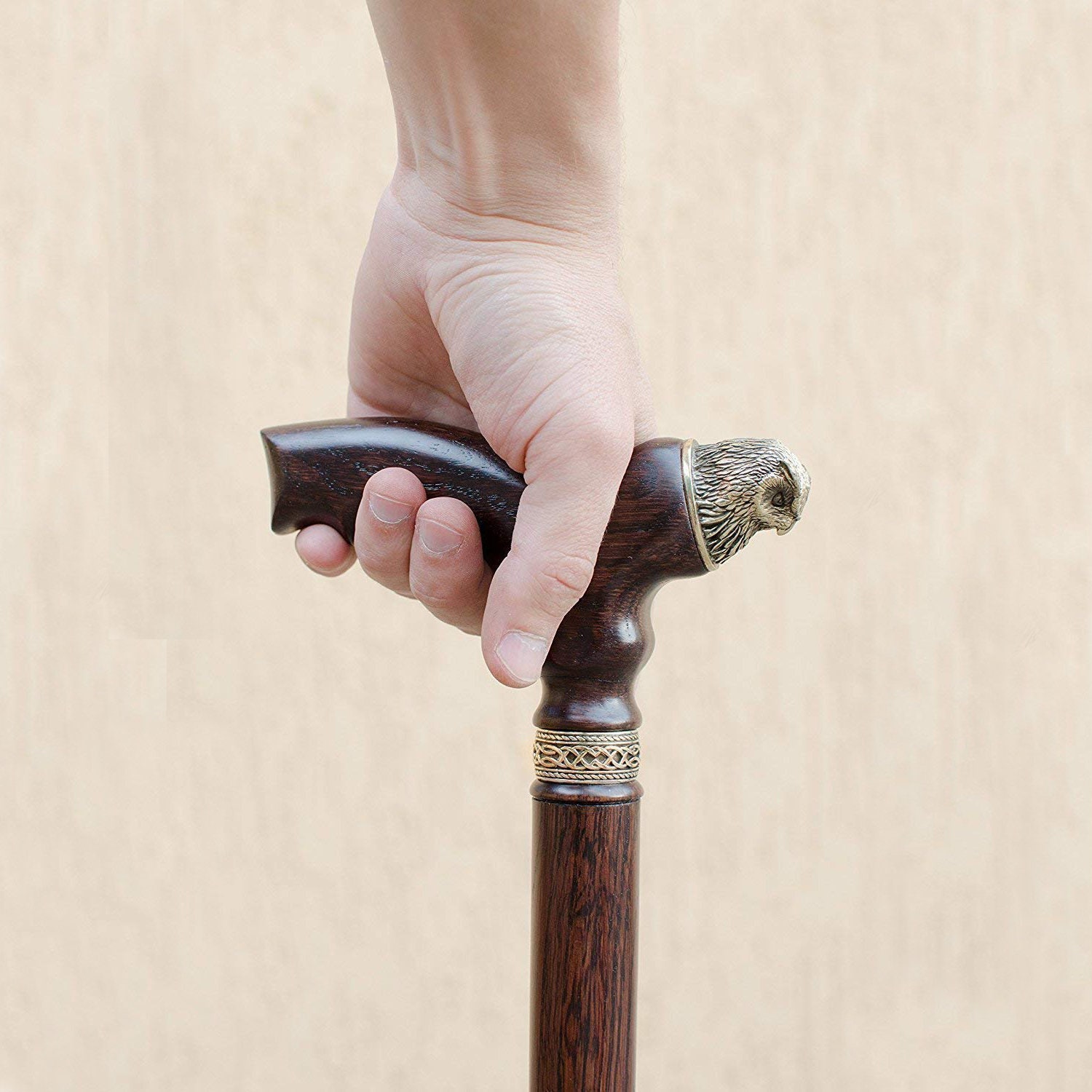 Stylish Walking Cane for Women OWL Wooden Canes Walking Sticks Etsy