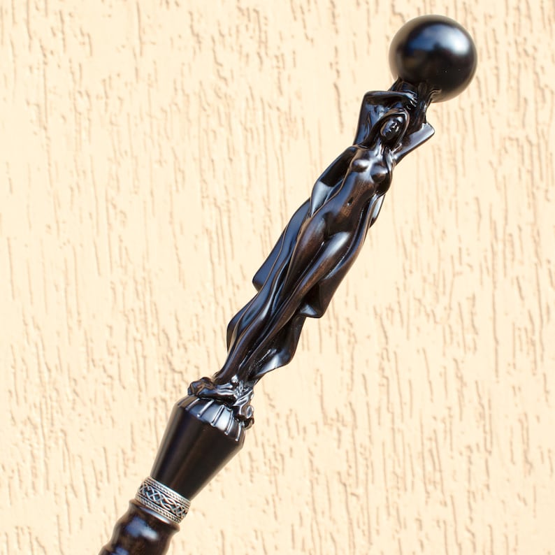 Fancy Walking Cane Twins Unique Walking Stick with Knob Handle Etsy