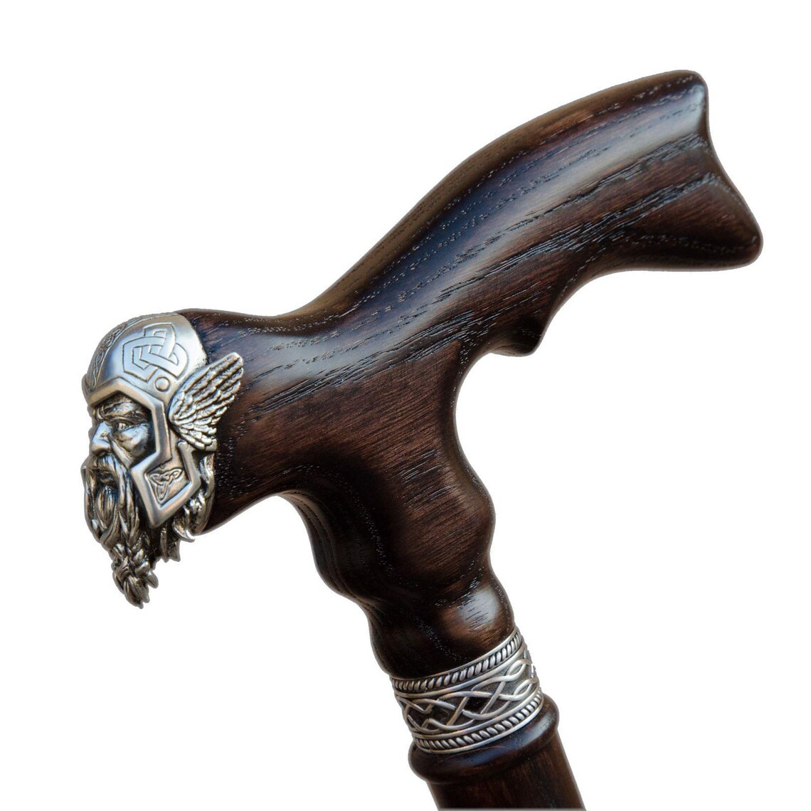 Fancy Walking Cane Unique Viking Wooden Walking Cane for Men Etsy