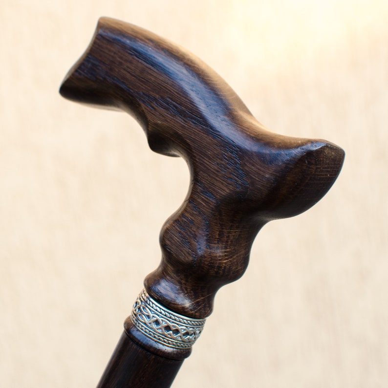 Vintage Wooden Walking Cane For Men Women 6 Colors Available Etsy