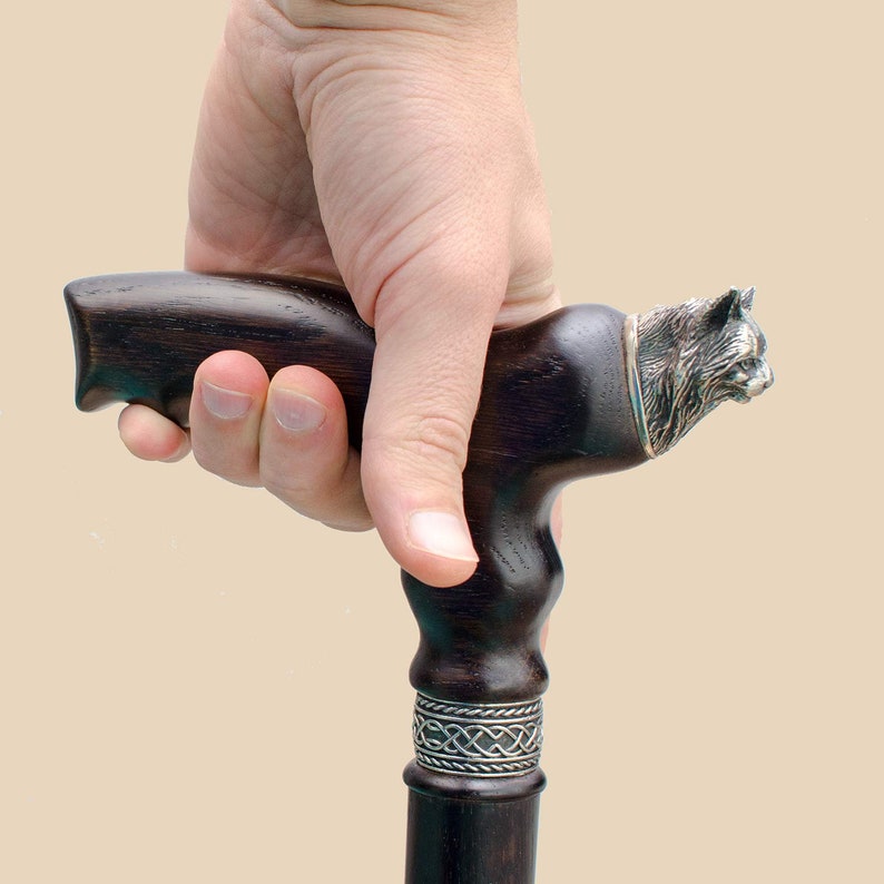 Custom Walking Cane for Women LYNX Fashionable Walking Stick Etsy