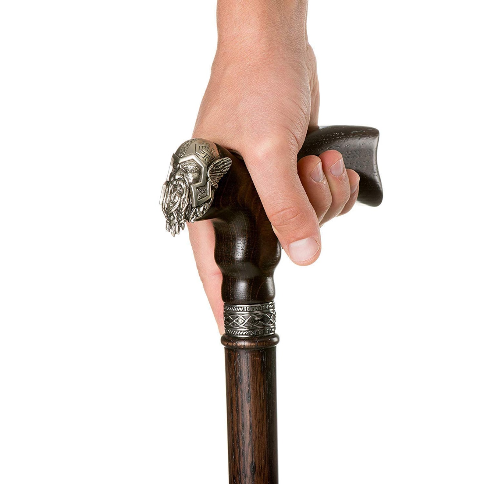 Fancy Walking Cane Unique Viking Wooden Walking Cane for Men Etsy