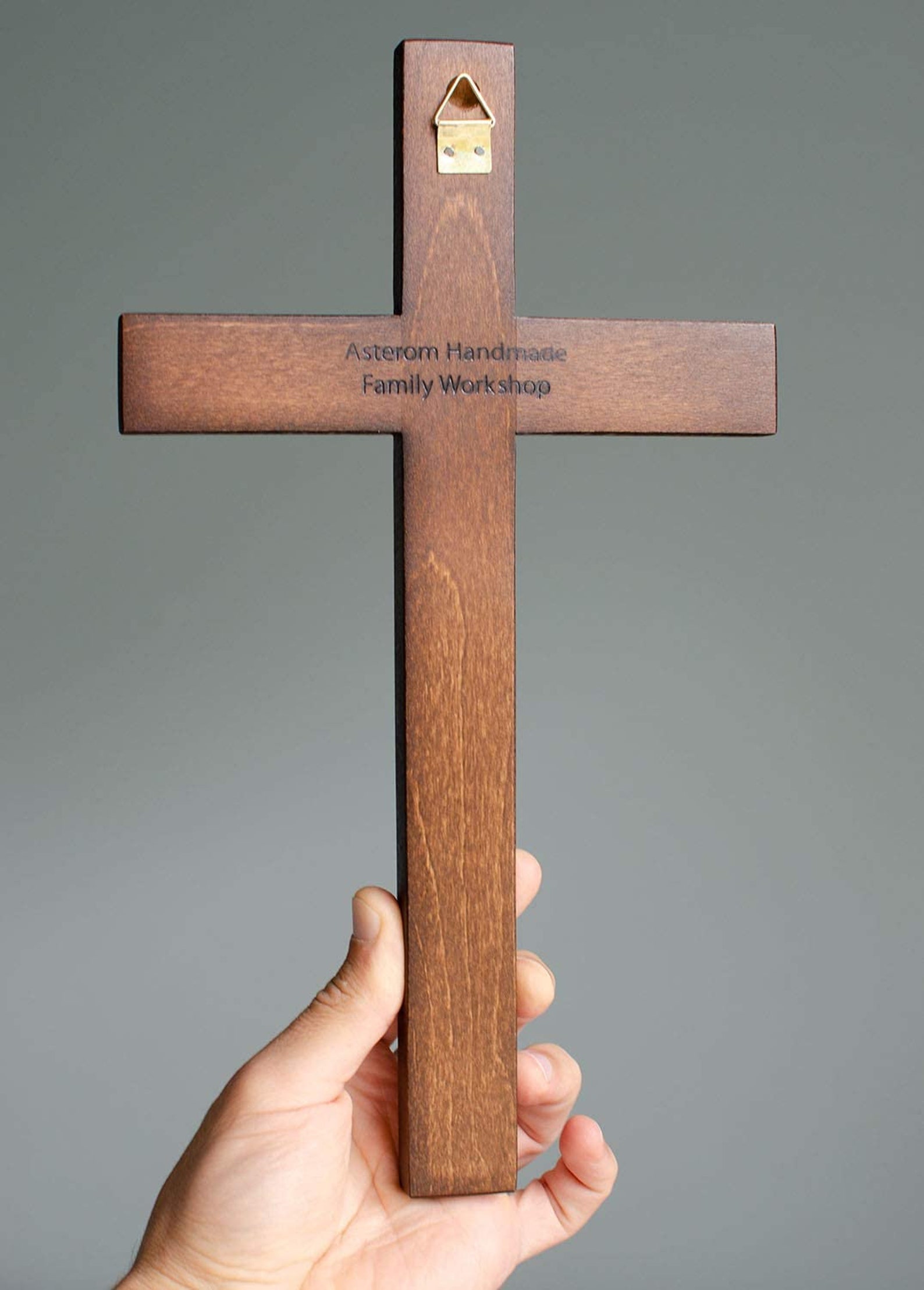 Handmade Wall Crucifix Catholic Wood Wall Cross for Home Etsy