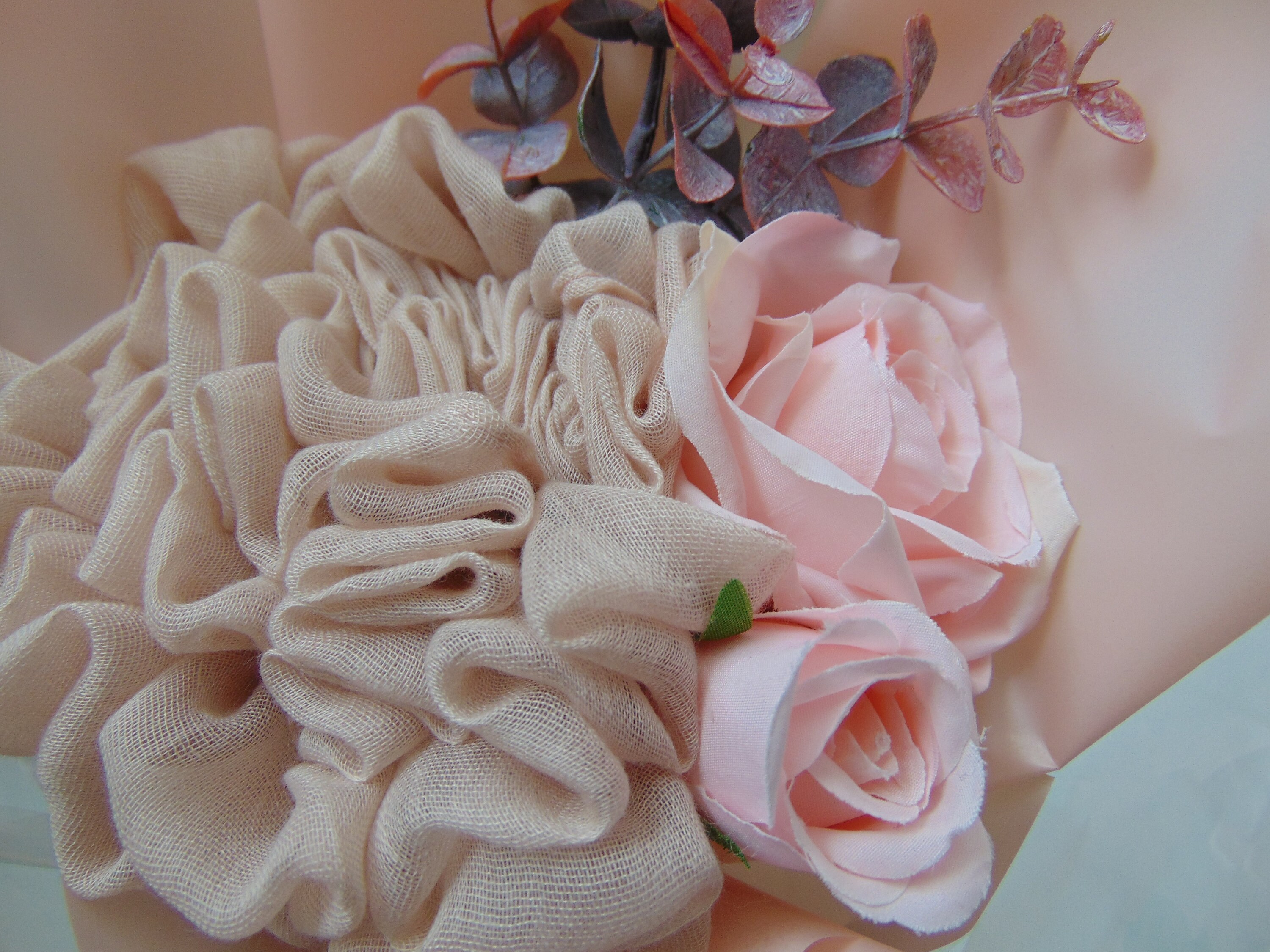 Scarf bouquet mini. Wedding Bridal New baby New Home Etsy