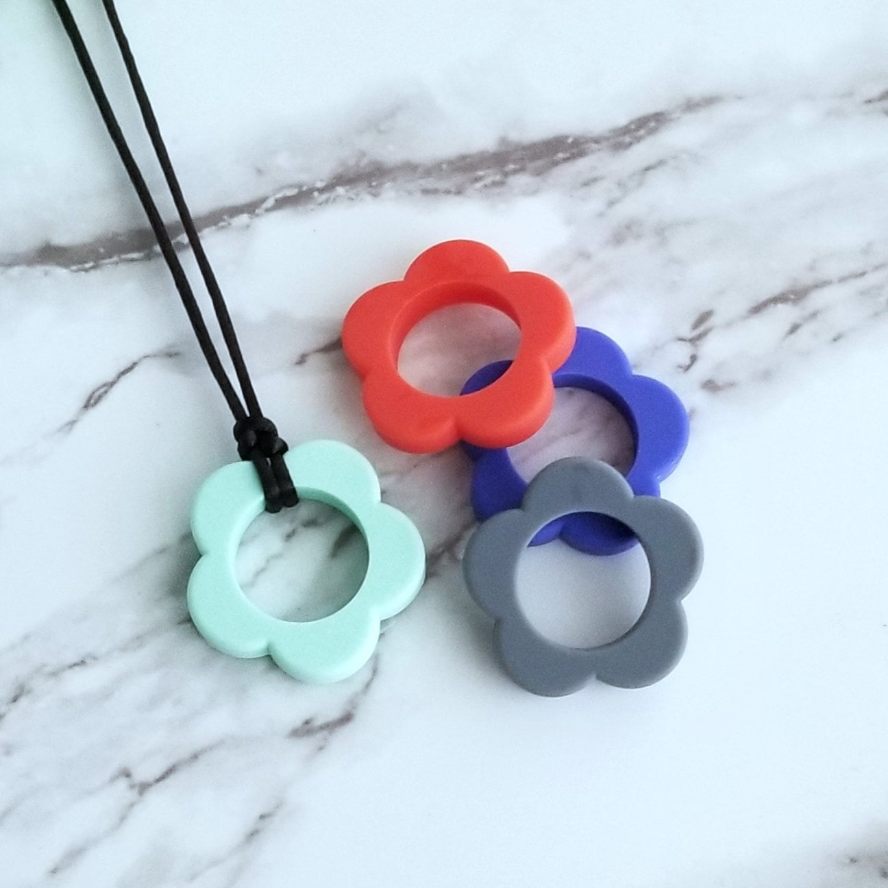 Bendable Flower Necklace Chew Necklace Adult Chew Necklace Etsy