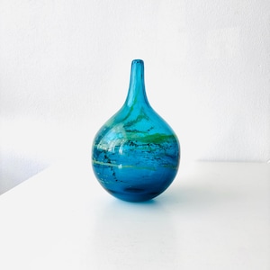 ビンテージ　イムディーナガラス　マイケルハリス作　一輪挿し　フラワーベース Mdina glass vase - Etsy 日本