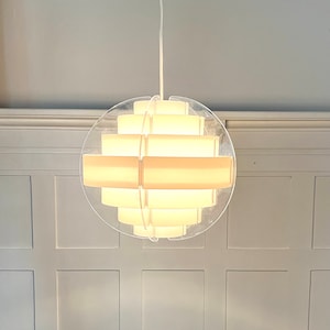 Vintage IKEA Lakene Strips Pendant Light DESIGN Flemming Brylle