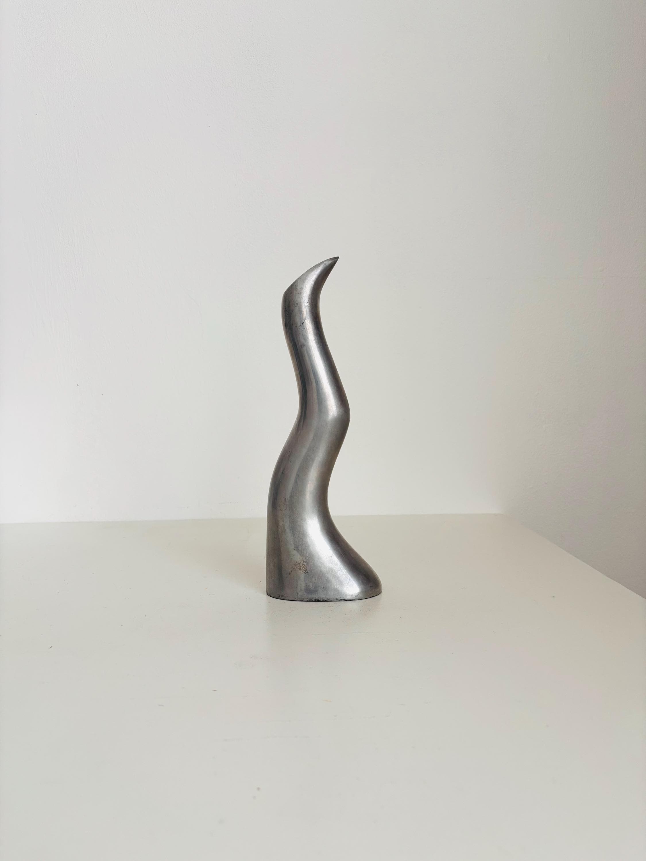 Vintage IKEA Candlestick by Anna Efverlund, Made of Aluminum, 80s