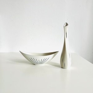 Porcelain vases by Peter Müller for Sgrafo Modern, Germany 1960s