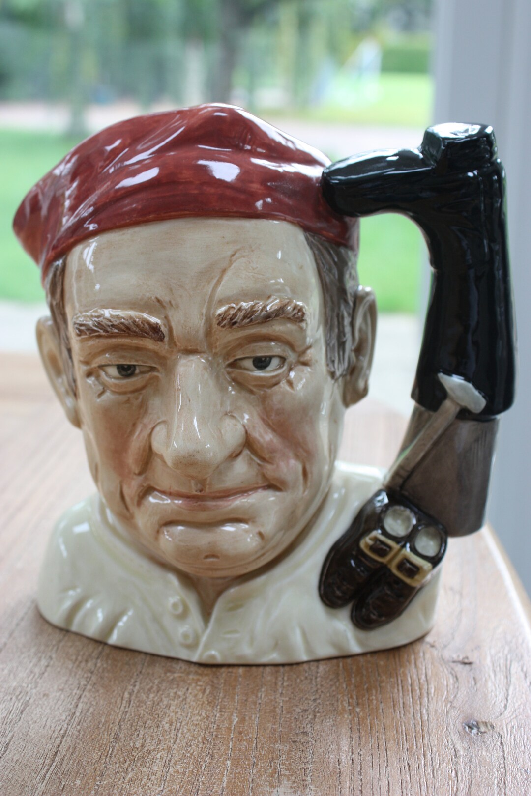 Royal Doulton Large Bootmaker Character Jug, Toby Jug D6572 Character