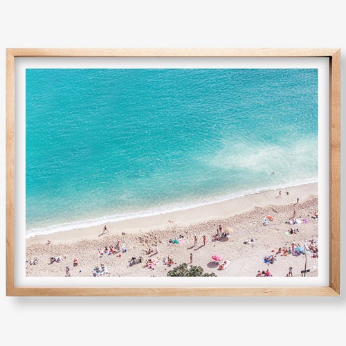 Beach Cottage Decor Ocean Print Digital Download Art Beach Etsy