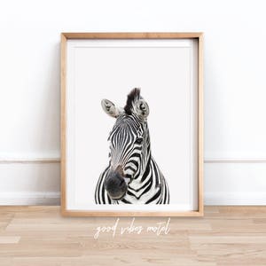 Zebra Print, Animal Prints for Nursery, Zebra Wall Art, Safari Nursery Decor, Printable Safari Art, Nursery Wall Art, Zebra Art Print