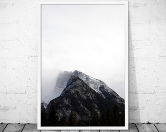 Mountains Minimalist Art, Mountain Photo, Nature Print, Mountains Poster, Minimalist Print, Mountains Printable, Mountain Print, Nature Art