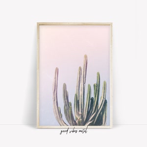 Kaktus Druck, Kaktus-Wand-Kunst, saftig Poster, Wüste Druck, botanische Druck, Wüste Dekor, Naturfotografie, Kaktus Poster