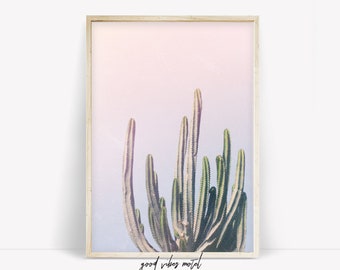 Cactus Print, Cactus Wall Art, Succulent Poster, Desert Print, Botanical Print, Desert Decor, Nature Photography, Cactus Poster