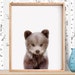 Bear Print Nursery Art Woodland Animals Printable Art Baby | Etsy