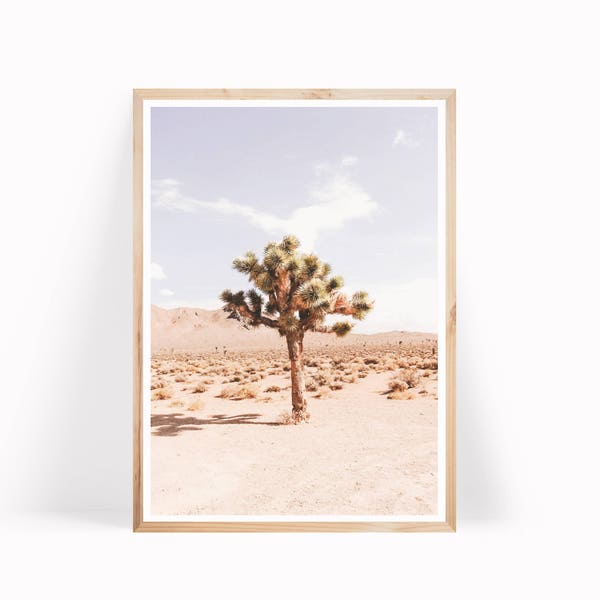 Joshua Tree Print - Desert Photography - Wilderness Print - Boho Decor