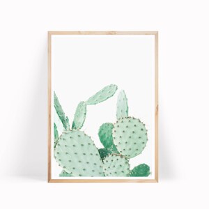 Kaktus-Wand-Kunst, Kaktus Dekor, Kaktus Druck, Pastell Kaktus, rosa Kaktus, saftig Wandkunst, Kaktus Poster, Südwestliche Wüste Druck