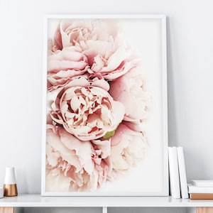 Peonies Photo,  Peony, Wall Art, Pink Peonies Print, Flower Print, Wall Decor, Gift for Her, Peonies Print, Floral Poster, Botanical Print