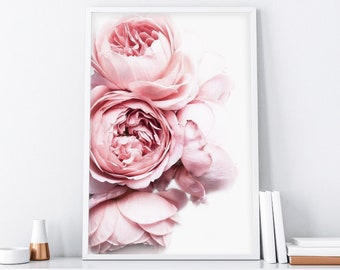 Peonies Photo, Peony, Wall Art, Pink Peonies Print, Flower Print, Wall Decor, Gift for Her, Peonies Print, Floral Poster, Botanical Print