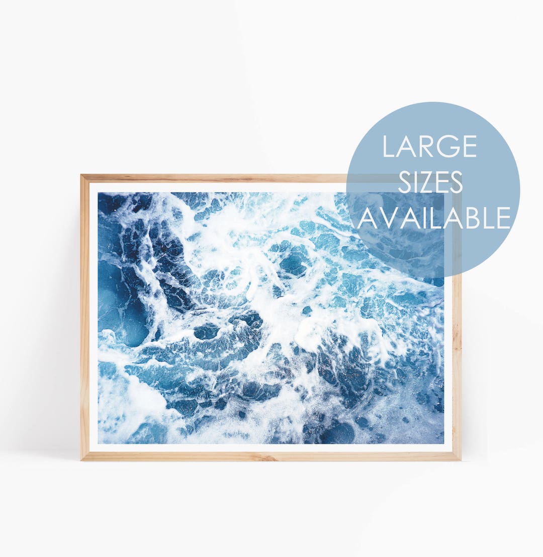 Ocean Wall Art, Ocean Print, Sea Print, Ocean Printable, Scandi Print ...