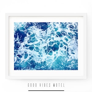 Ocean Print, Ocean Printable, Coastal Decor, Ocean Wall Art, Sea Print ...