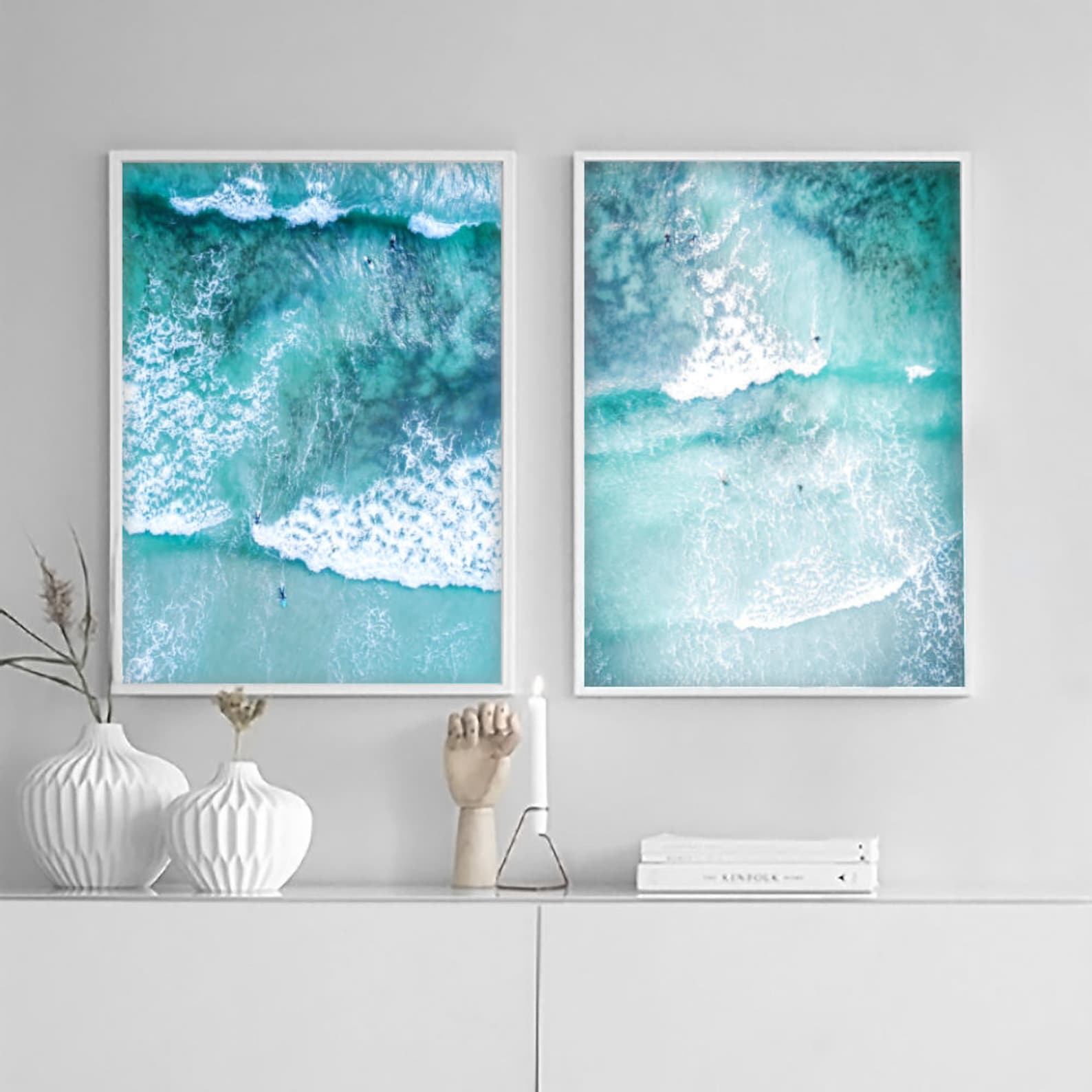 Ocean Art Print Ocean Poster Surf Art Print Beach Surf Etsy UK