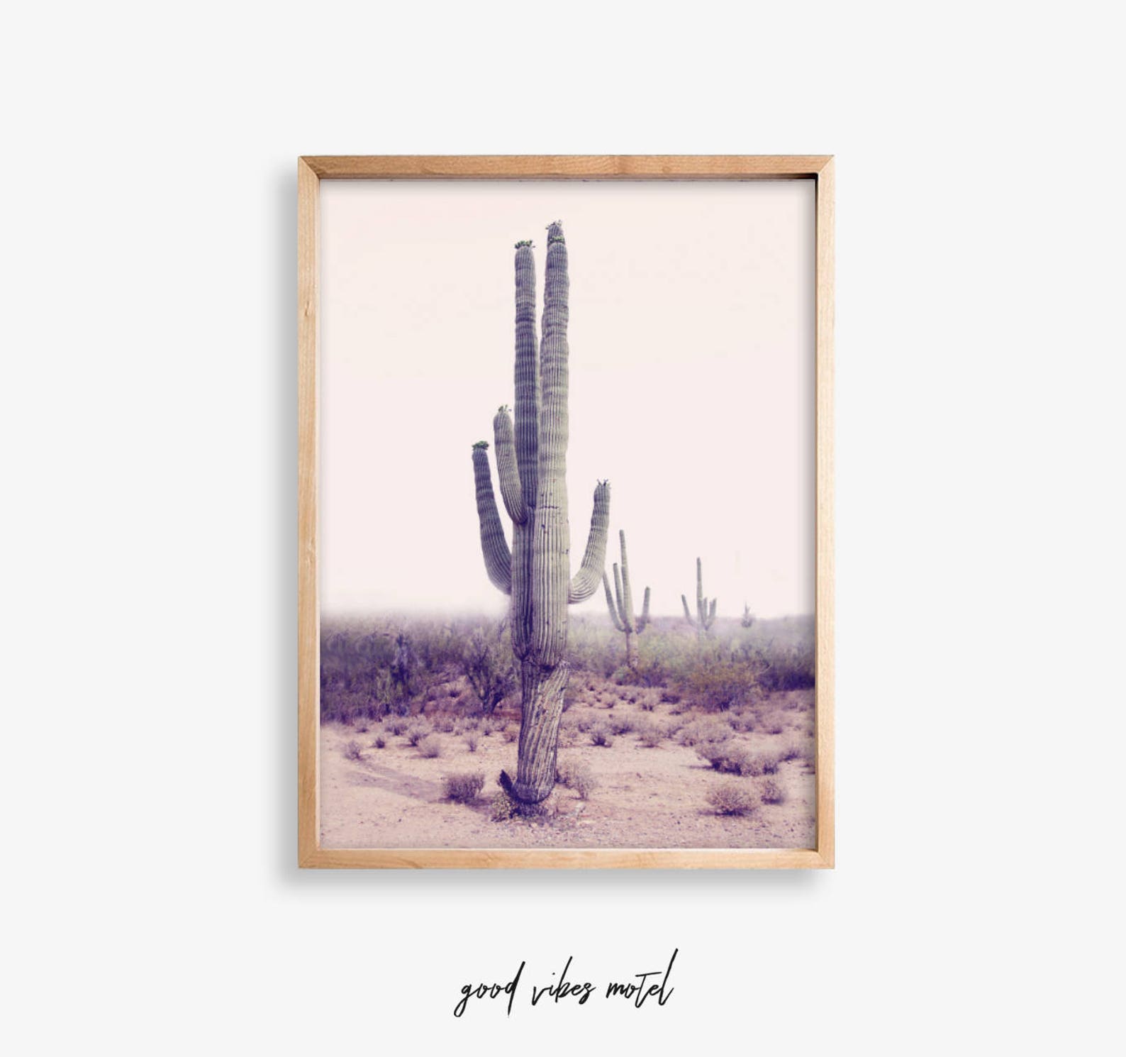 Desert Cactus Printable Desert Print Cactus Printable | Etsy