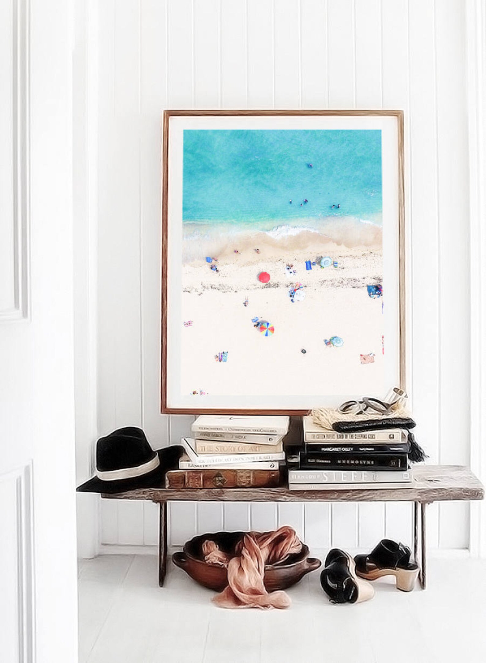 Beach Photo Ocean Art Print Coastal Art Print Surfer Art Etsy