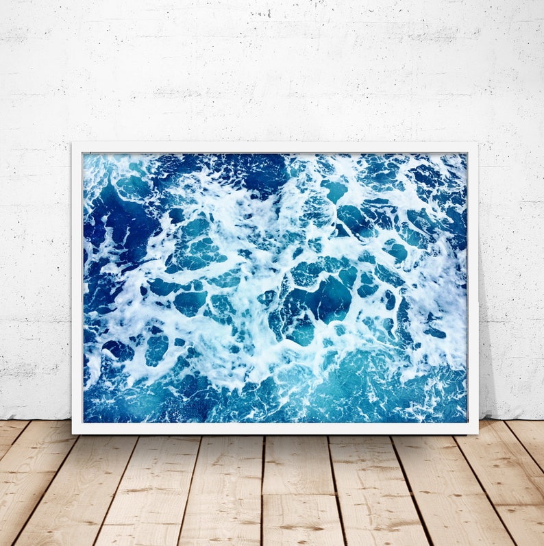 Ocean Print Ocean Printable Coastal Decor Ocean Wall Art | Etsy