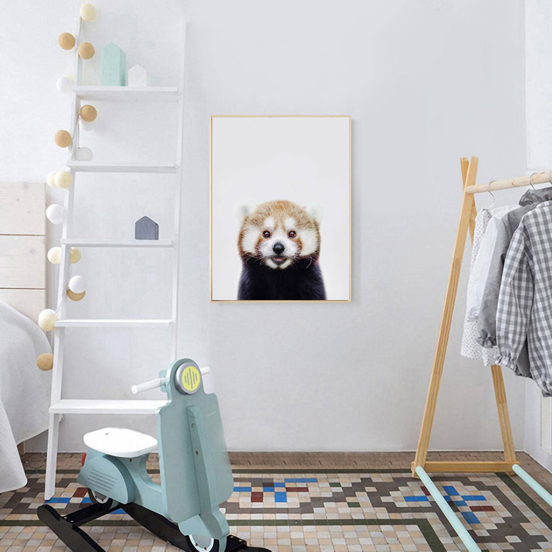 Red Panda Print Animal Prints Red Panda Wall Art Nursery - Etsy