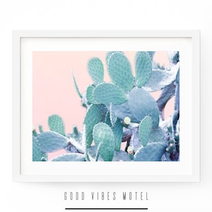Cactus Print, Cactus Photo, Succulent Print, Prickly Pear Wall Art, Desert Print, Cactus Art, Prickly Pear Print, Desert Cactus Print