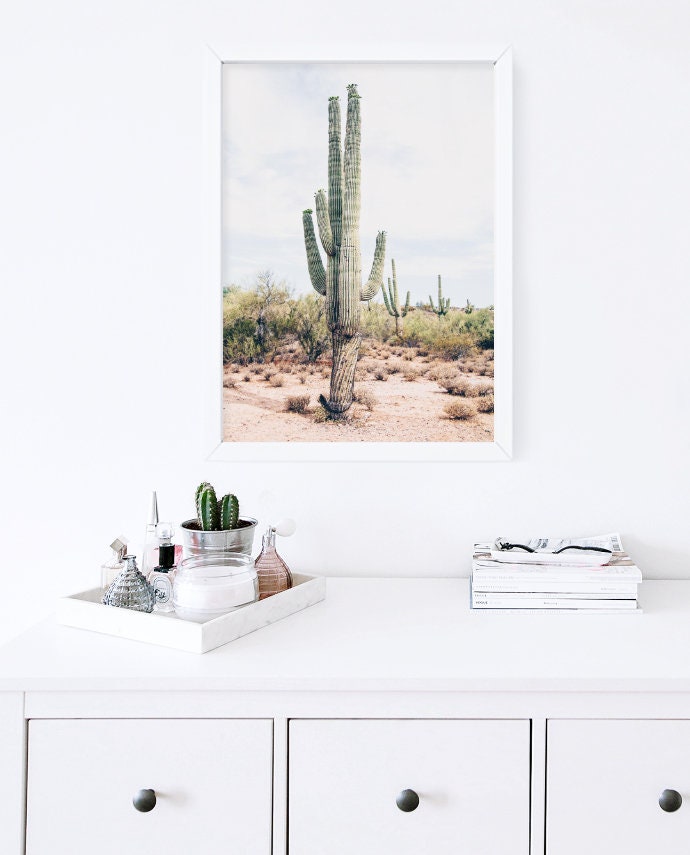 Desert Wall Art Desert Photography Cactus Wall Art South - Etsy