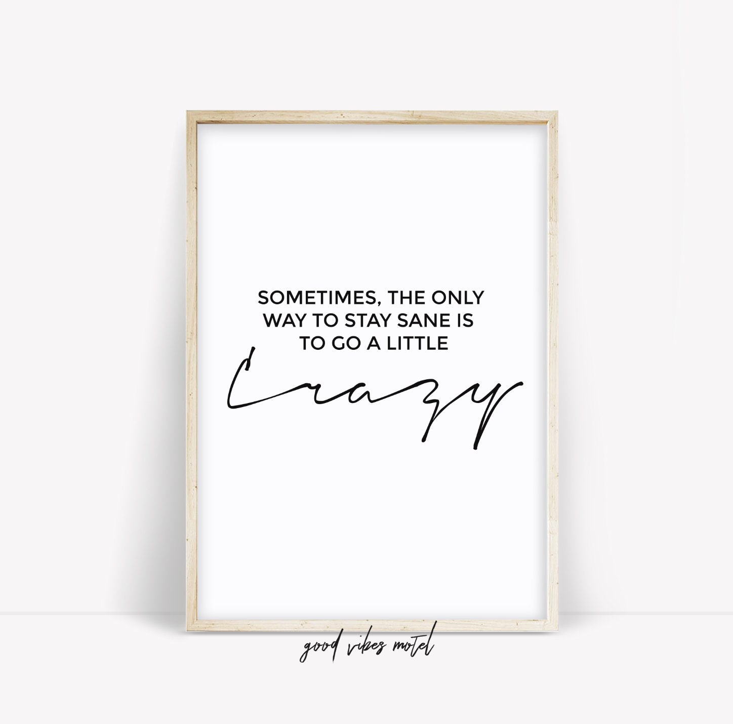 Inspirational Quote Wall Art Quote Print Typography Print | Etsy