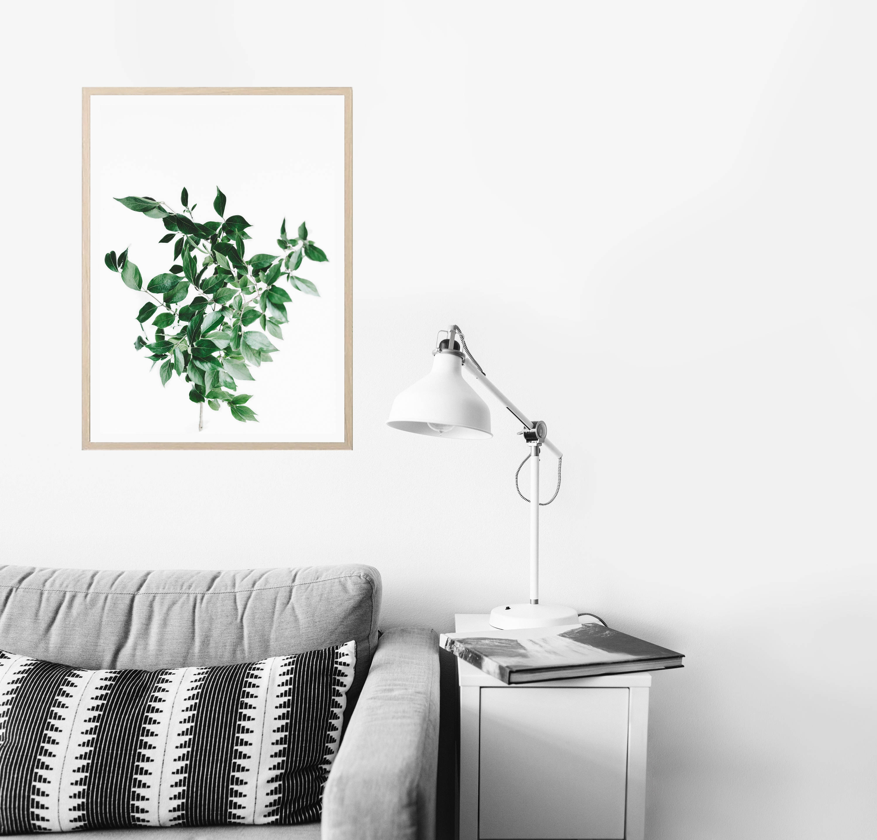 Scandinavian Print Scandi Printable Printable Botanical | Etsy